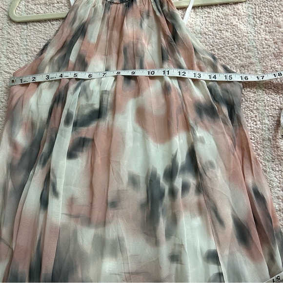 NWT Maeve Maxi Dress Trapeze Style Low Back High Neck Size Small - Picture 11 of 14